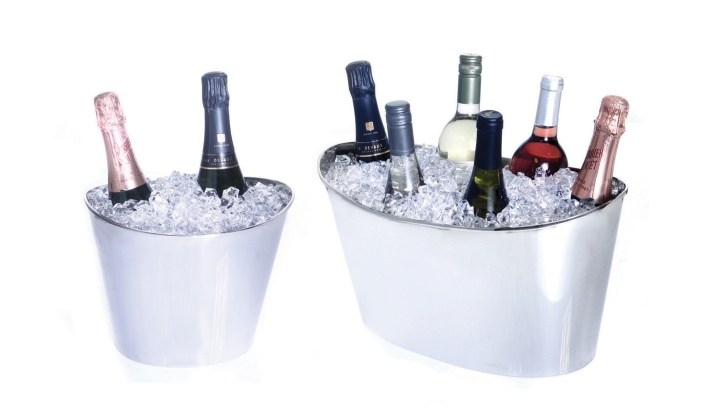 Nude Glass Glacier Champagne & Wine Bottle Cooler & Ice Bucket on Food52