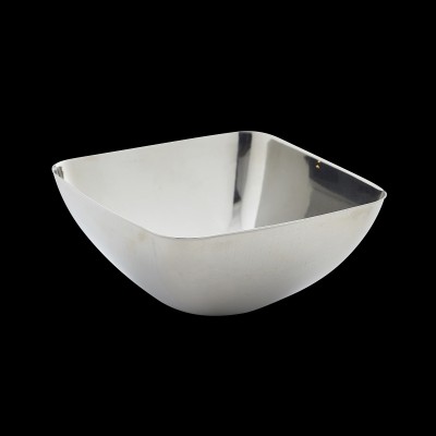 Stainless Steel Table Accessories - Square Snack Bowl SS - GWSBSQ18