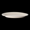 Oval Platter Rolled Edge