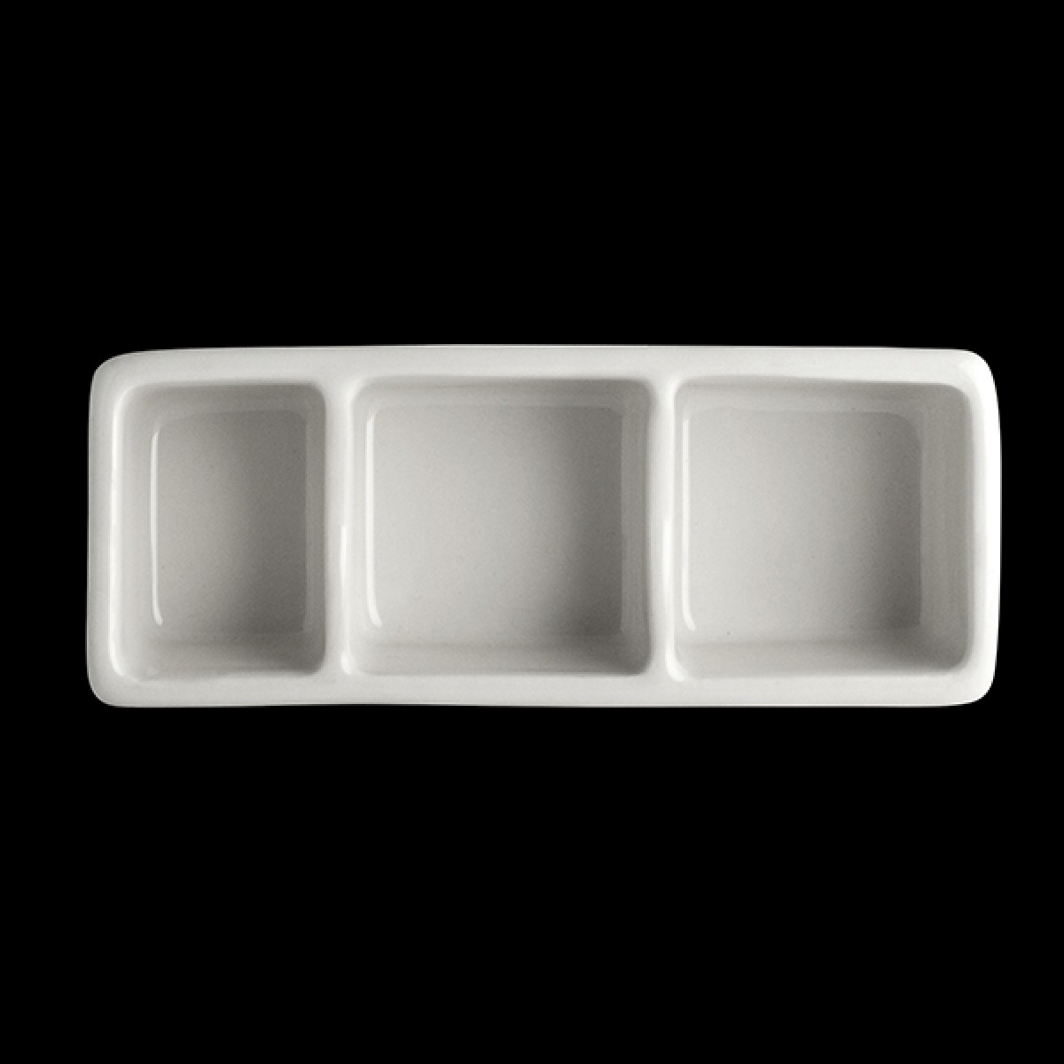 White Sugar Packet Holder 3 Compartment HL7170AWHA