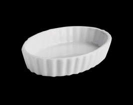 Oval Fluted Souffle Cr...  HL8510AWHA