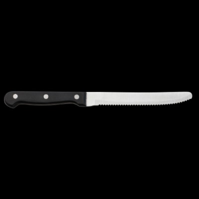 Steak Knife w/Black Bakelight Handle