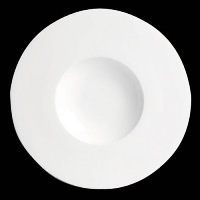 Tableware 6x 6.25"/16cm Wide Rim Side/Dessert Plate Economy Crockery 
