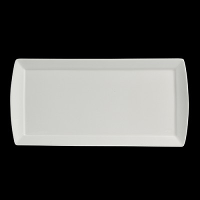 Curved Rim Rectangle Tray