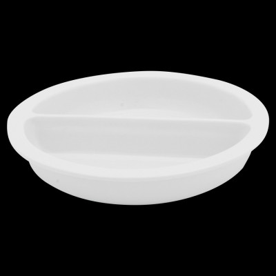 Round Divided Porcelain Insert