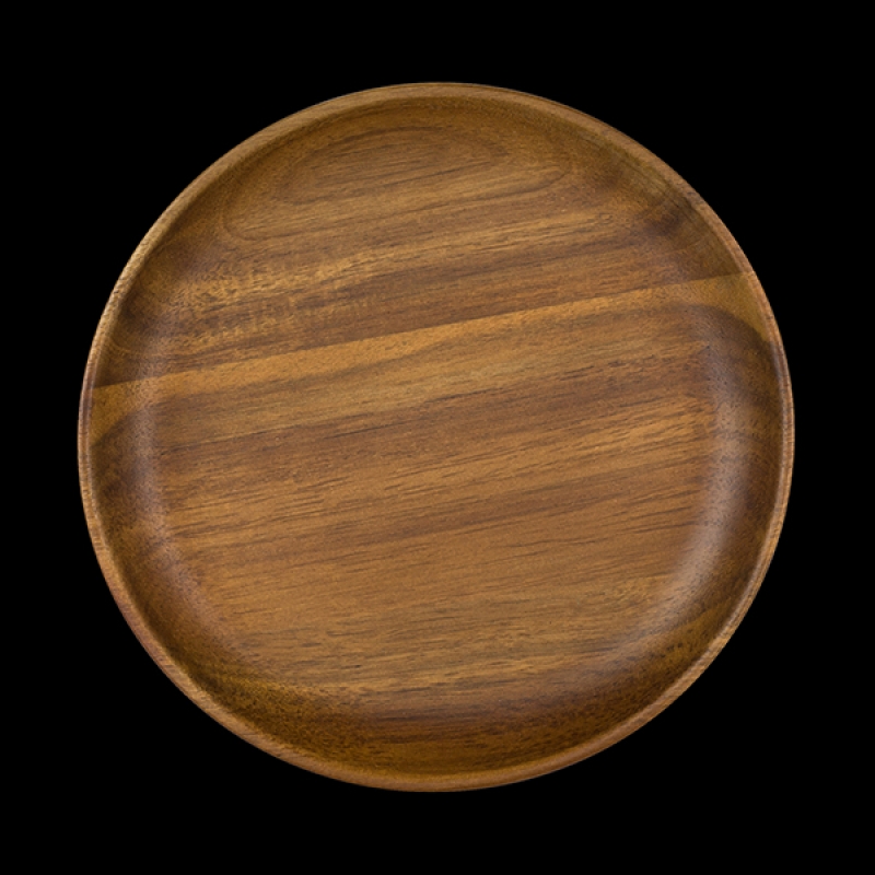 Round Wood Platter 6525tw308, 24 Round Wooden Tray
